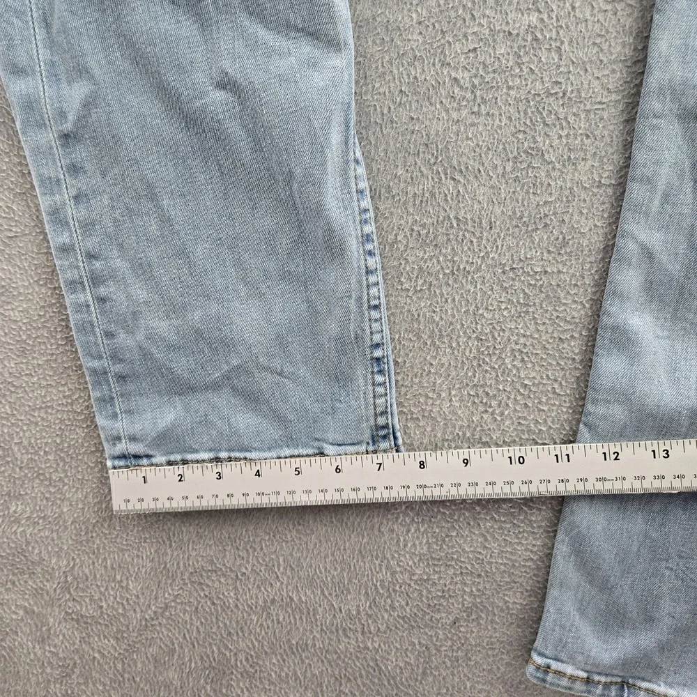 Levi's 519 Men Jeans 34X32 Light Blue Denim Slim Fit 30